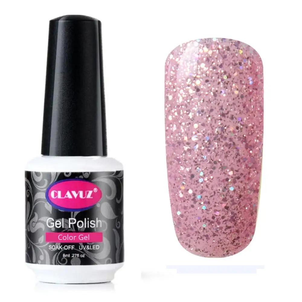 CLAVUZ 8 мл УФ-гель для ногтей лак светодиодный полуперманентный лака праймер краска