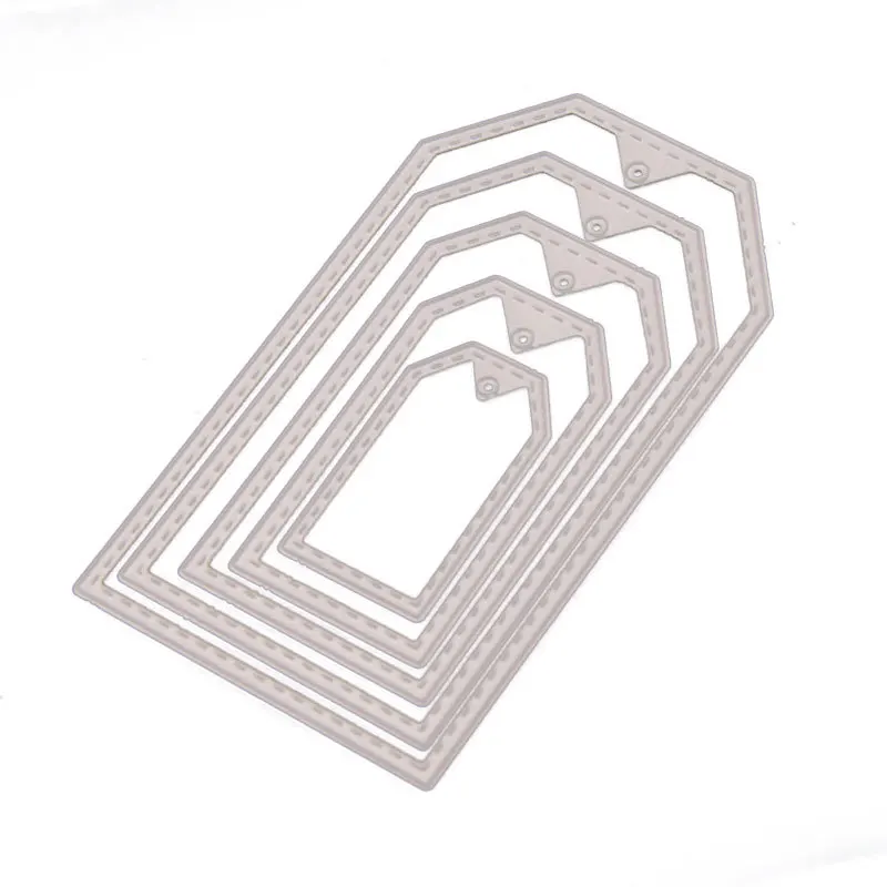 5Pcs Metal Cutting Dies 3D DIY Scrapbooking Carbon Sharp Craft Die Photo Invitation Cards Decorati D004 | Дом и сад