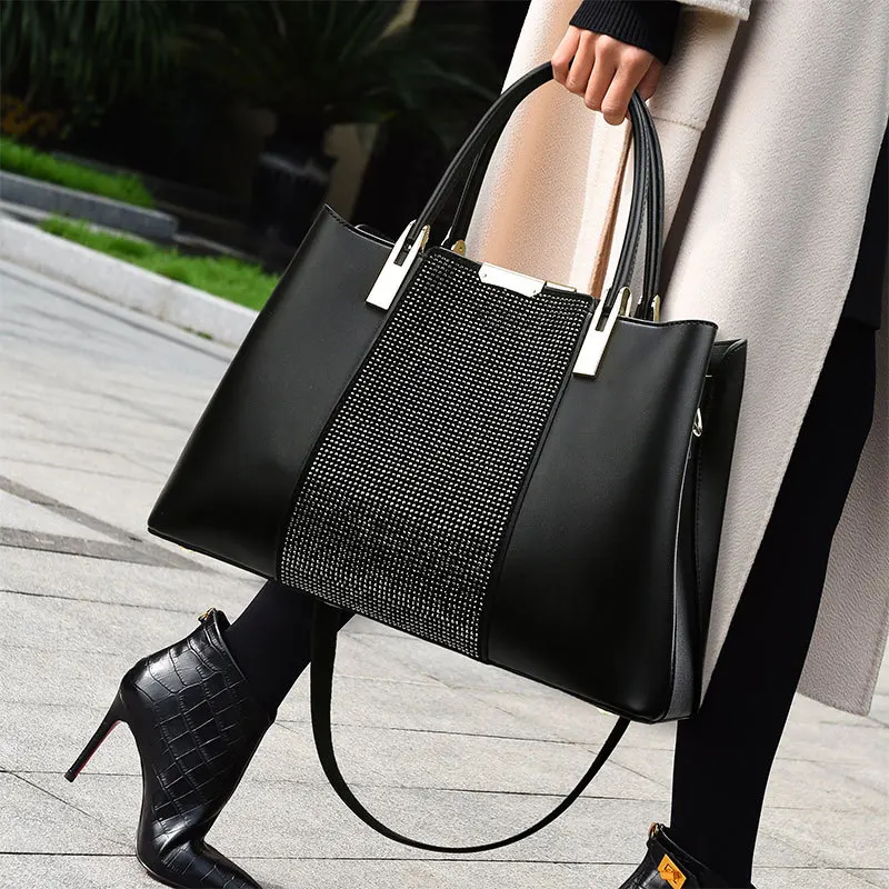 

Luxury Brand 100% Genuine Leather Retro Fashion Simple Ladies Handbag Temperament Versatile One-shoulder Messenger Bag Monogram