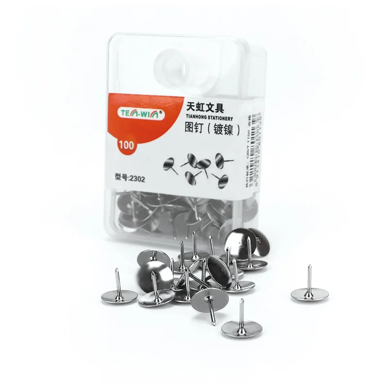 Десять WIN 100 шт./лот металлический большой палец тачки для рисования толкатель