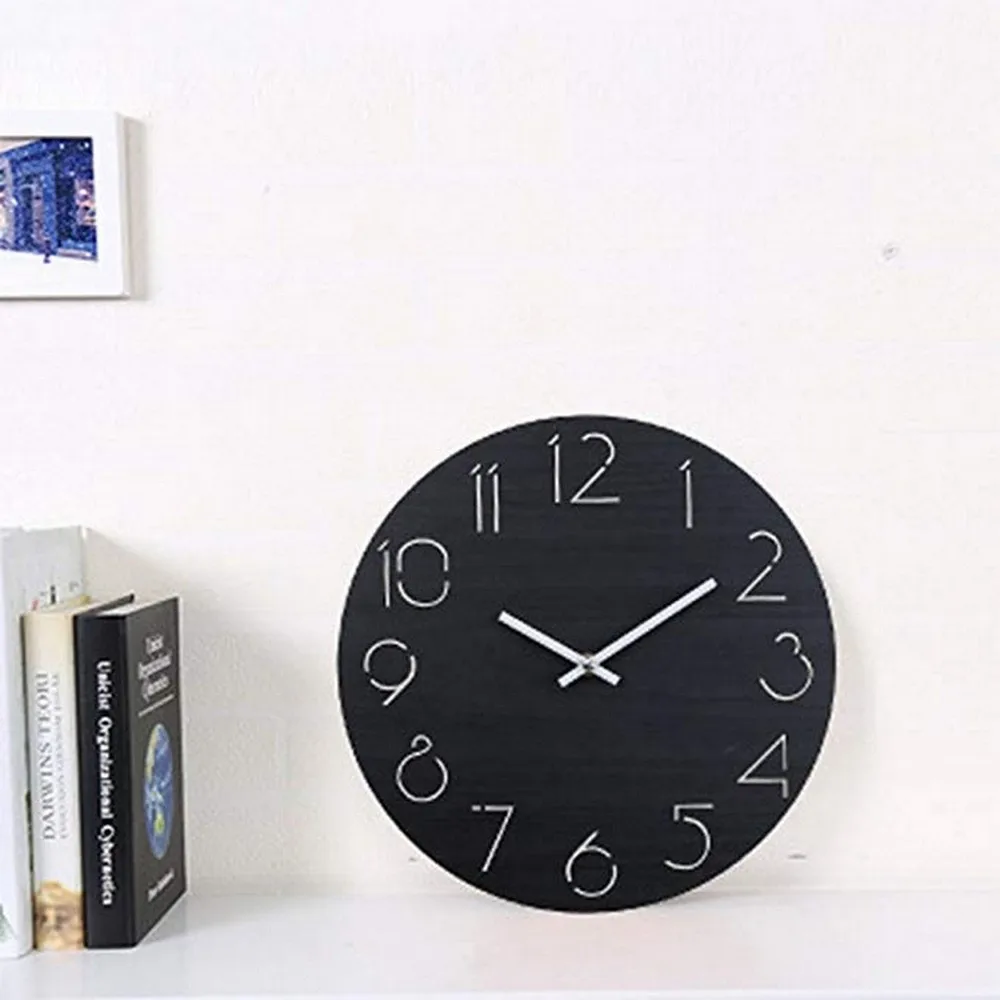 Креативные подвесные круглые Настенные часы декоративные для гостиной