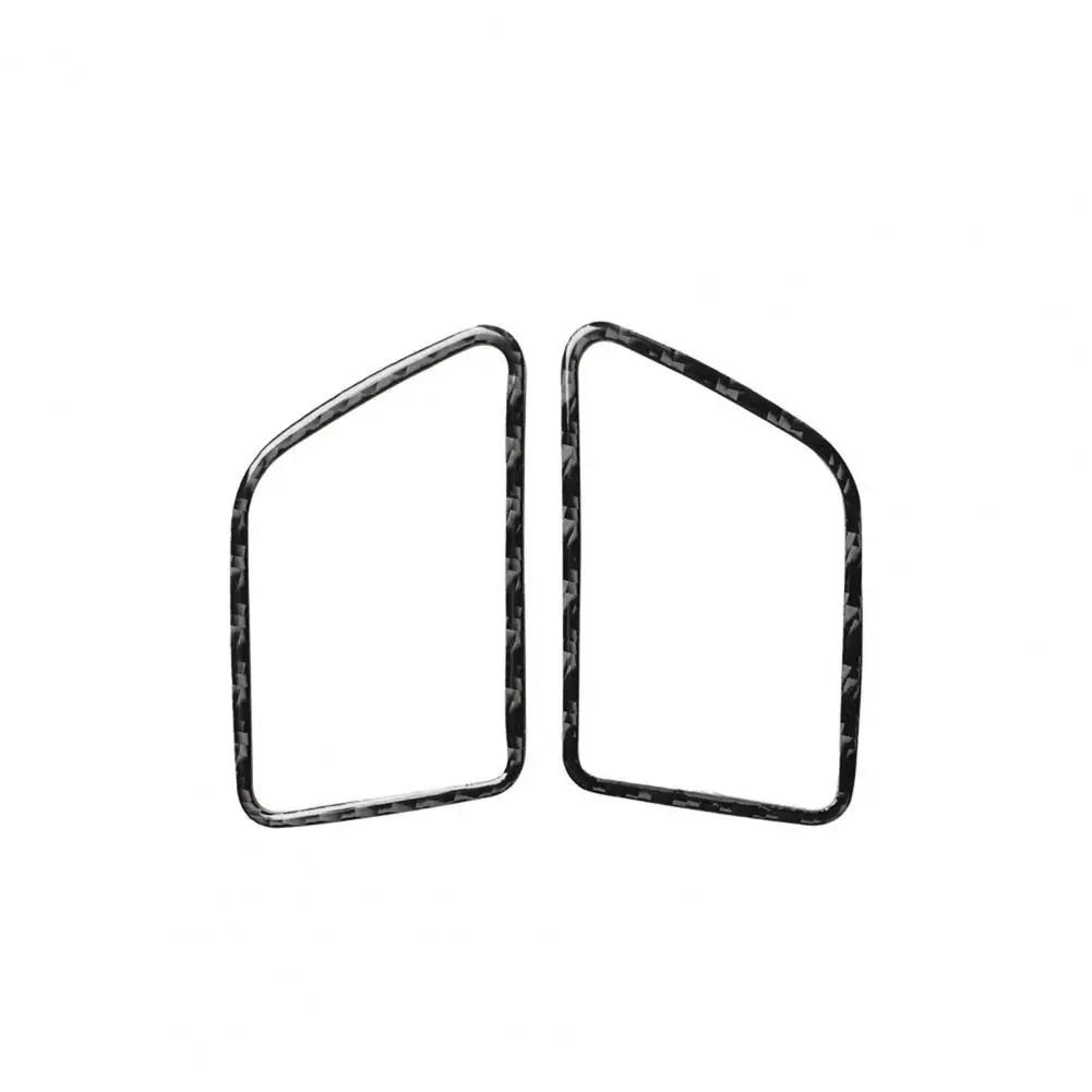 Outlet Vent Cover Trim Self-adhesive Design Anti-scratch Twill Carbon Fiber Board 5D Woven Pattern Wind Sticker for Lexus | Автомобили и