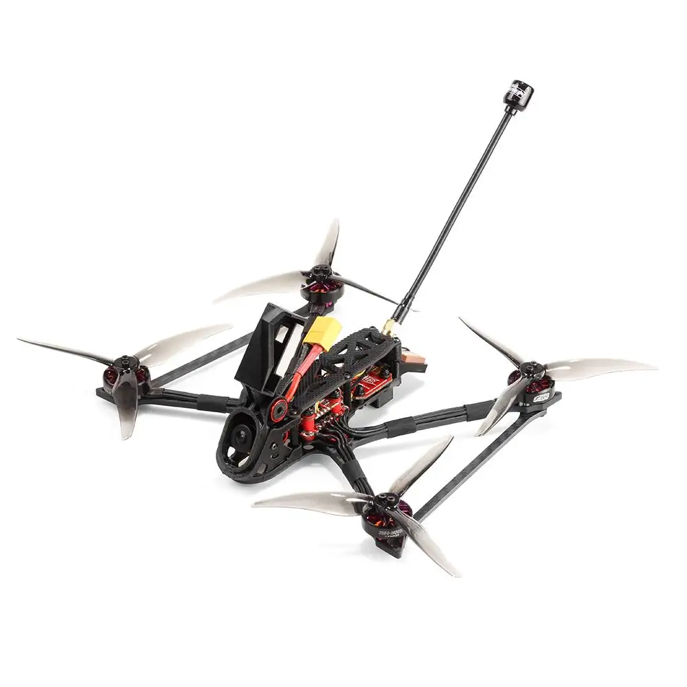 Аналоговый Дрон HGLRC Радиоуправляемый Rekon5 Zeus F722 Mini BLHELI32 30A 800 МВт Caddx Ratel V2 2004 3000KV 4S 5