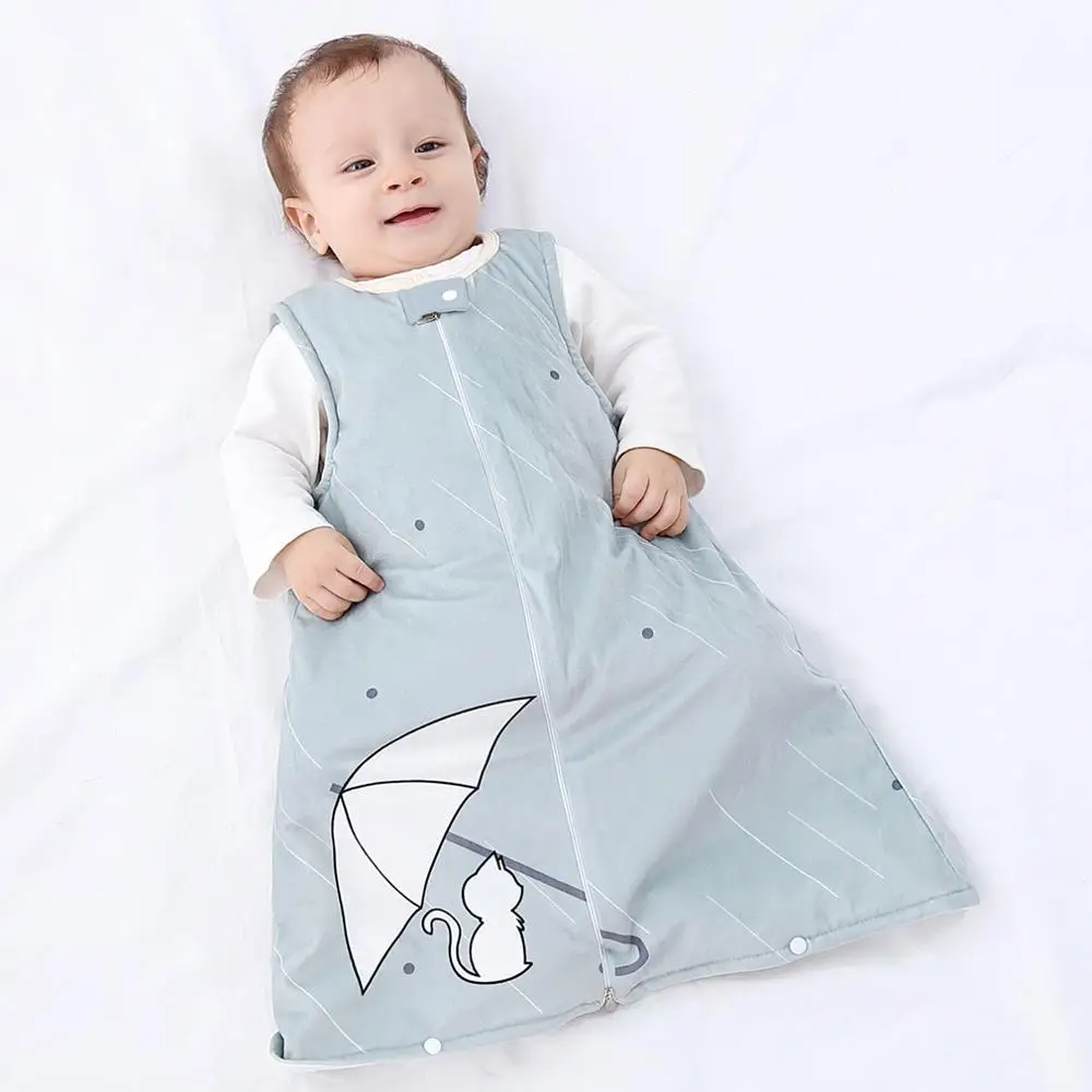 XL MICHLEY/детский спальный мешок унисекс, переносное одеяло для новорожденных, спальный мешок, мягкая фланелевая Пеленка, спальный костюм без рукавов для 0-3 лет - Цвет: XL