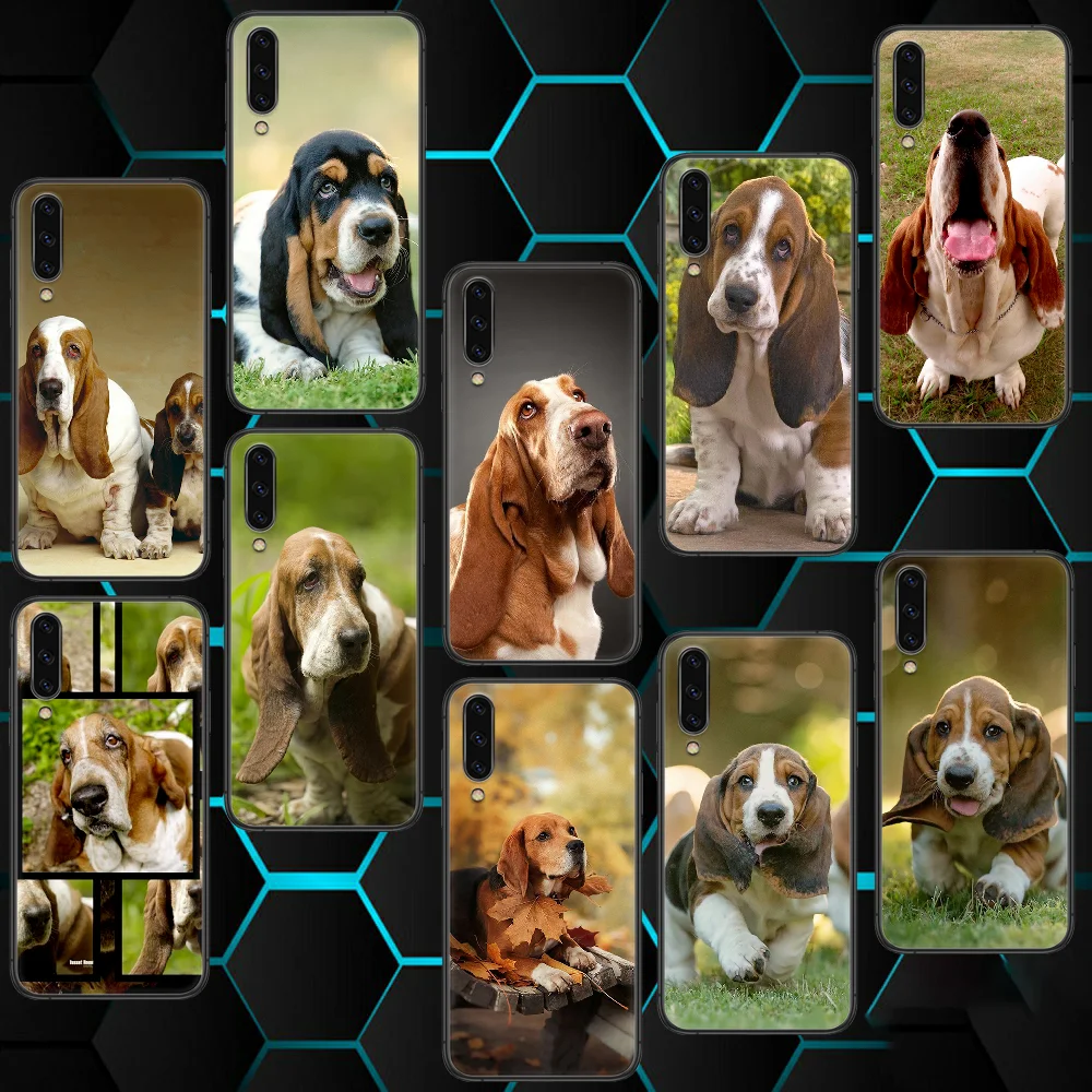Чехол для телефона bассет хаунд чехол с рисунком милой собаки Samsung Galaxy A 3 5 7 8 10 20 20E