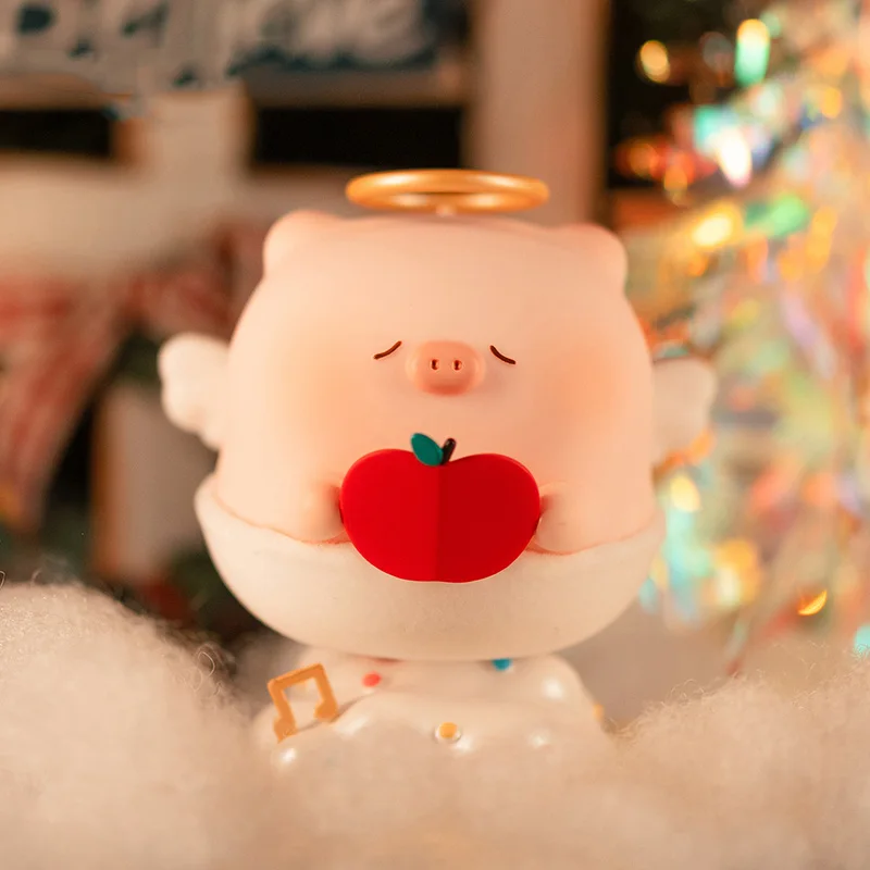 

Blind Box Toys Sweet Treasure Piggy Winter Gift Christmas Series Kawaii Surprise Bag Doll Cute Ornaments Tide Play Girl Heart