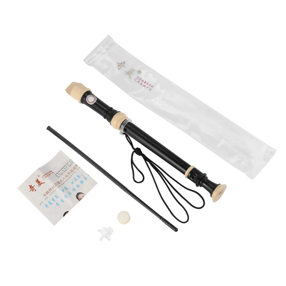 Профессиональная 8 отверстий высокие канавки сопрано диктофон кларнет черный