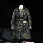 J-51 Cidu американский размер натуральная коровья кожа и водонепроницаемое брезентовое пальто воловья кожа воск винтажный вид куртка 22 унции