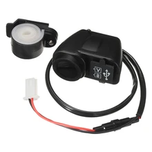 4.2A  Motorcycle Dual USB Charger Voltmeter Thermometer Monitor Mobile Phone Fast Charger Plug Professional Moto Repair Parts