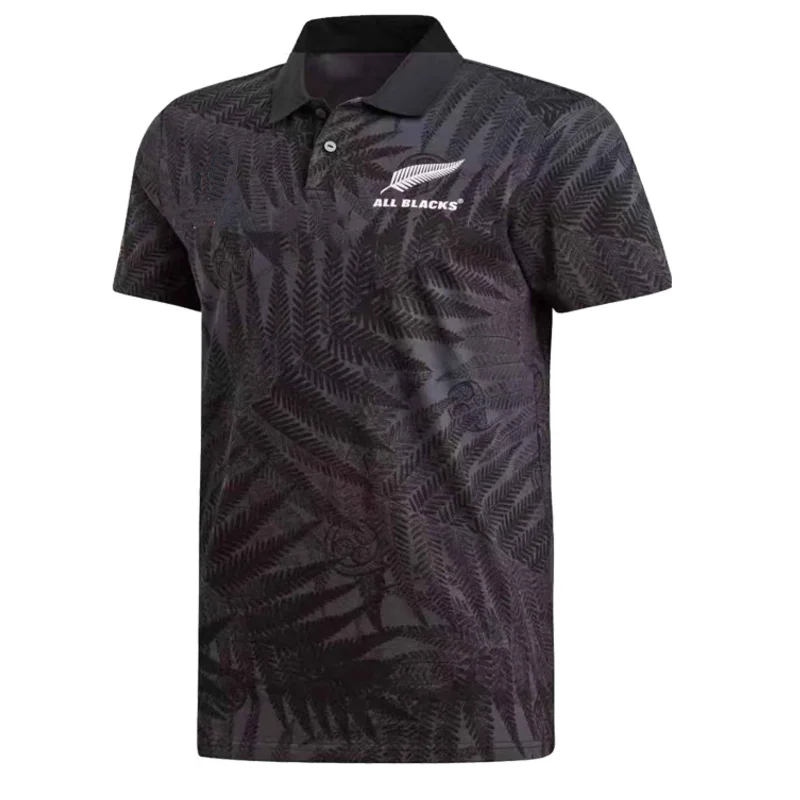 

All Blacks Rugby polo t shirt new zealand home away Rugby Jerseys shirt Performance Tee Singlet 4xl 5xl