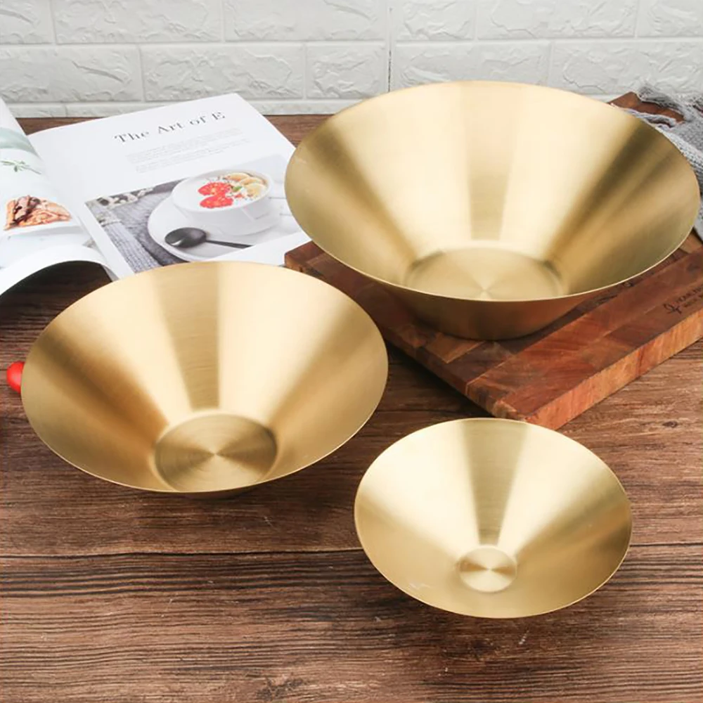 

1Pcs Ramen Bowl 304 Stainless Steel Single Layer Cold Noodle Bowl Mixed Rice Bowl Mixed Noodle Bowl Creative Soup Bowl