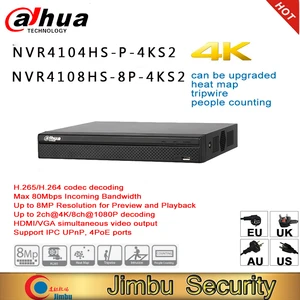 Видеорегистратор Dahua 4K NVR с разрешением до 8 МП