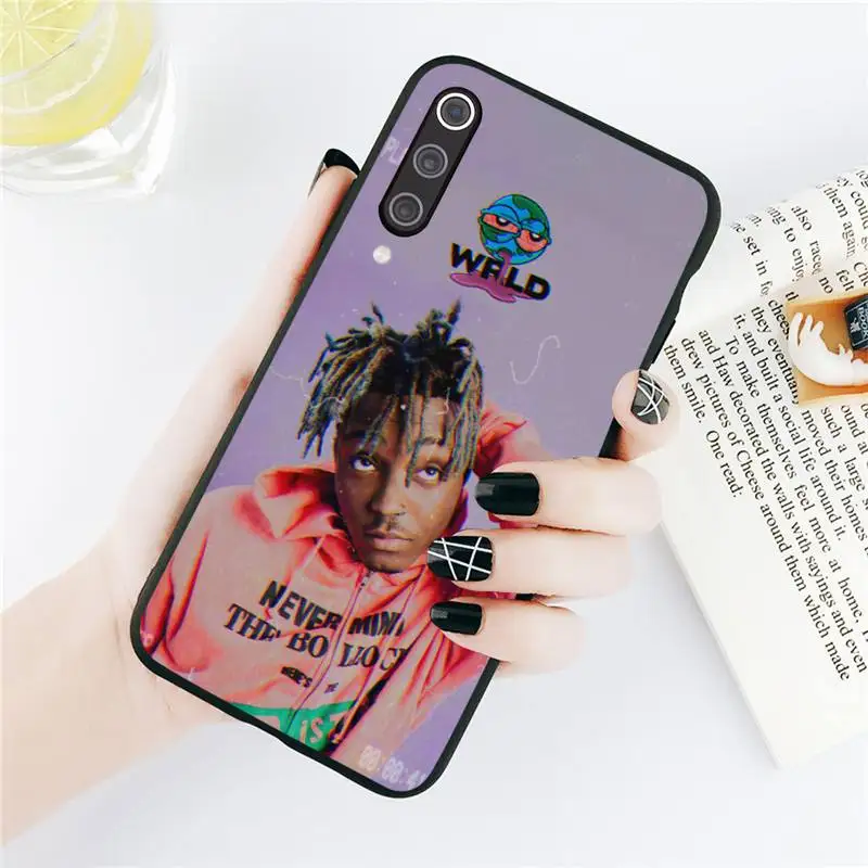 

America Rapper Juice Wrld Phone Cases For Xiaomi Redmi note 7 8 9 t k30 max3 9 s 10 pro lite Luxury brand shell funda coque