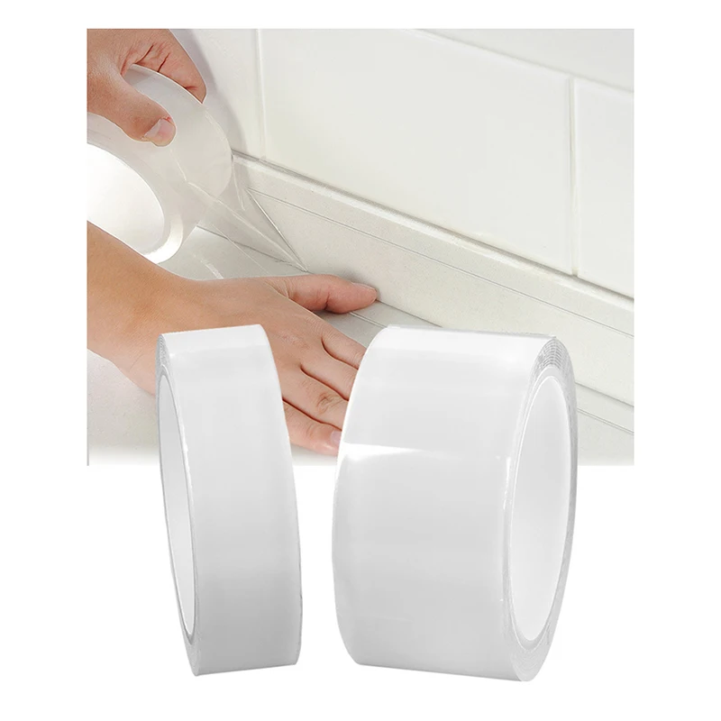 

Kitchen Sink Waterproof Sticker Anti-mold Self-Adhesive Sealing Tape Bathroom Toilet Shower Gap Beauty Seam Stickers