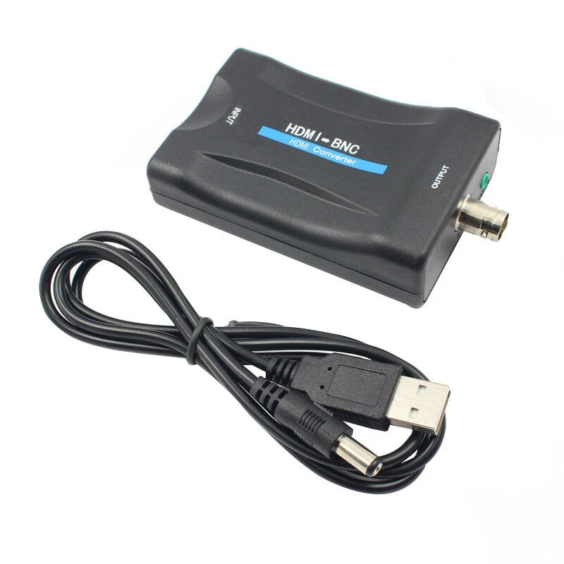 Преобразователь сигнала HDMI в BNC адаптер VHS DVD-плеер PAL/NTSC композитное видео выход