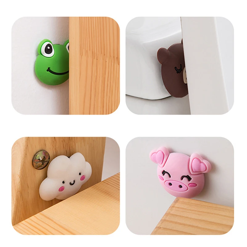 Силиконовая Противоударная полоса для дверного бампера ручка пробка резиновая