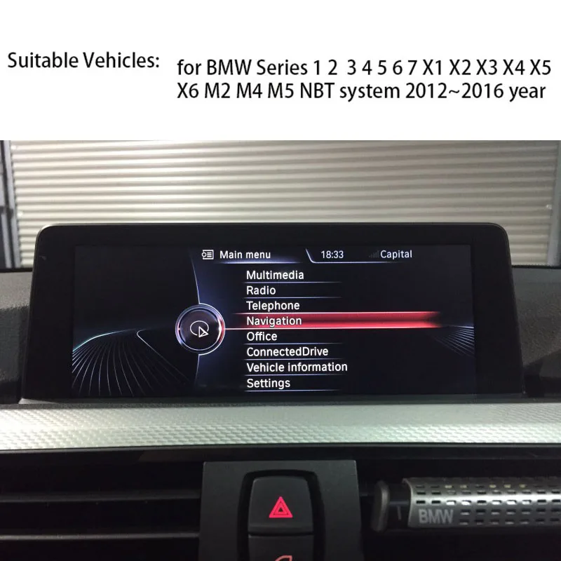 Автомобиль видео интеграционный интерфейс Apple CarPlay для BMW F22 F23 F45 F46 Особенности