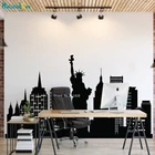 Виниловая наклейка на стену с изображением Нью-Йорка, кофейни, для людей, которые любят этот город, ручная работа YT5187