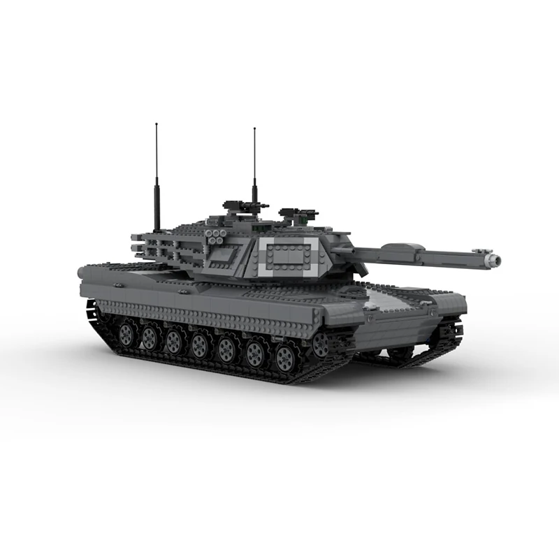 

NEW Science and technology building block military moc-38891 ultimate M1A2 Abrams tank remote assembly toys children's gifts