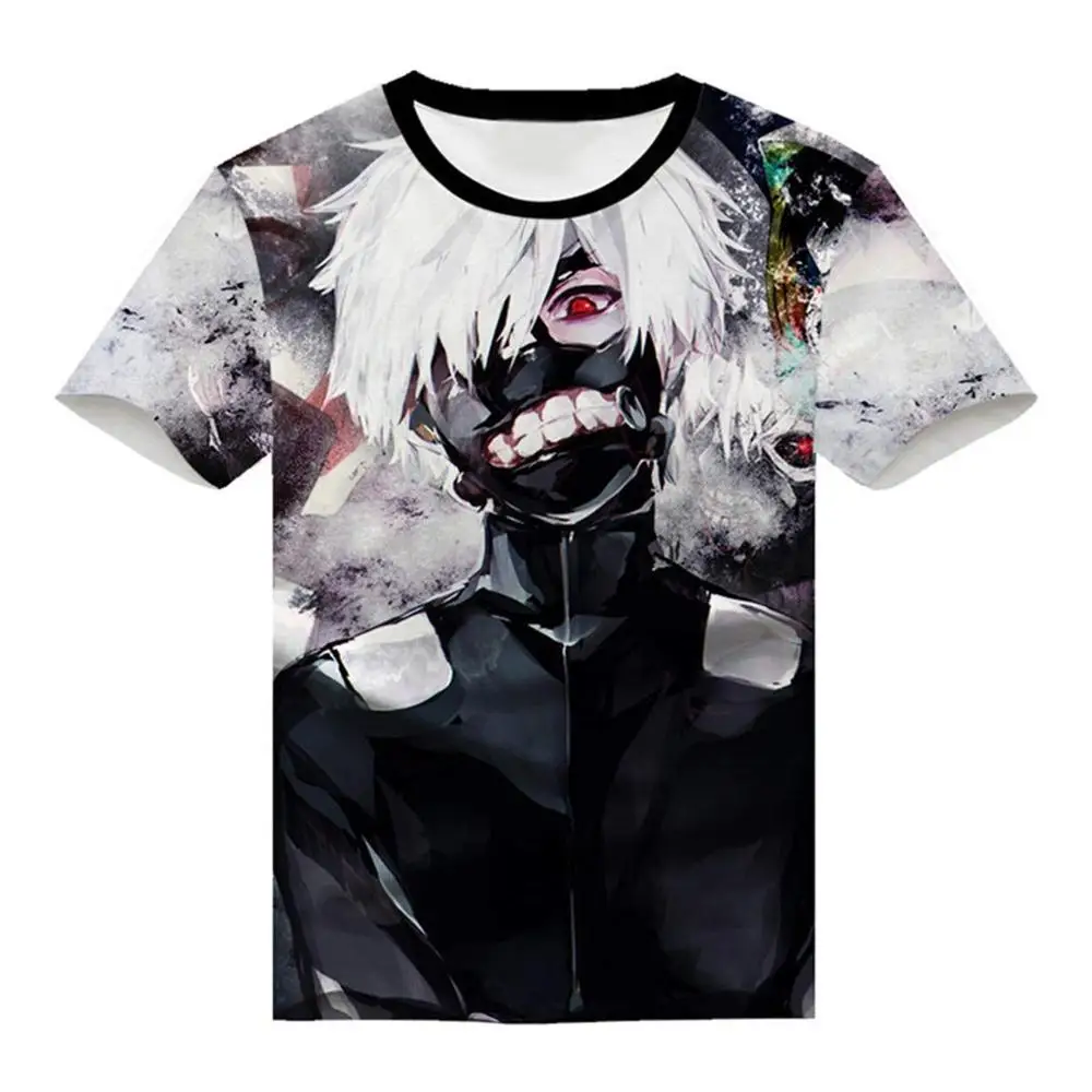 LE198 Футболка с 3D-принтом "tragical Tokyo Ghoul", мужская футболка с принтом крови, повседневные футболки Кен канеки, футболки, аниме, толстовка, уличная одежда, топы - Цвет: LE198