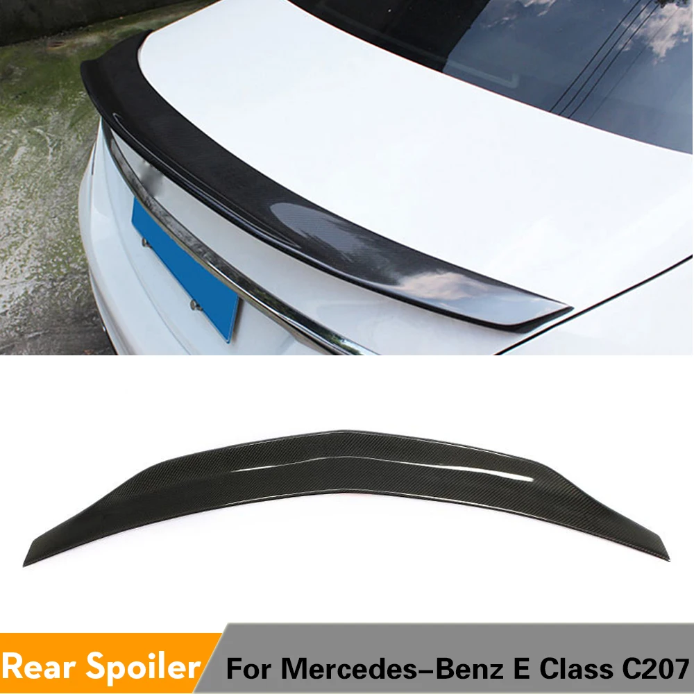 

Задний спойлер для Mercedes-Benz E Class W207 Coupe 2009 - 2014 губа багажника из углеродного волокна