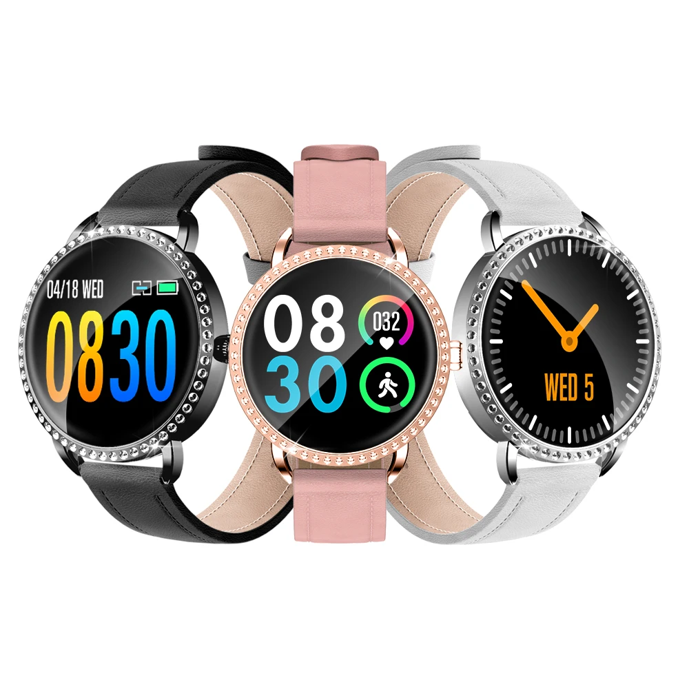 GIAUSA H7 Dafit Smartwatch для женщин, кровяное давление, пульсометр SPO2, спортивный фитнес-трекер, шагомер, водонепроницаемые Смарт-часы для женщин и девушек