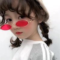 hip hop small oval sunglasses children vintage sun glasses kids retro eyeglasses boys luxury brand eyewear uv400 girls