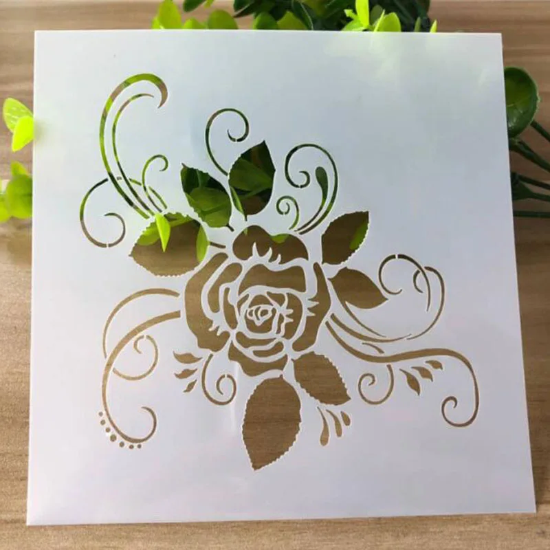 6 шт. трафареты для краски и украшения скрапбукинга фотоальбома декоративные