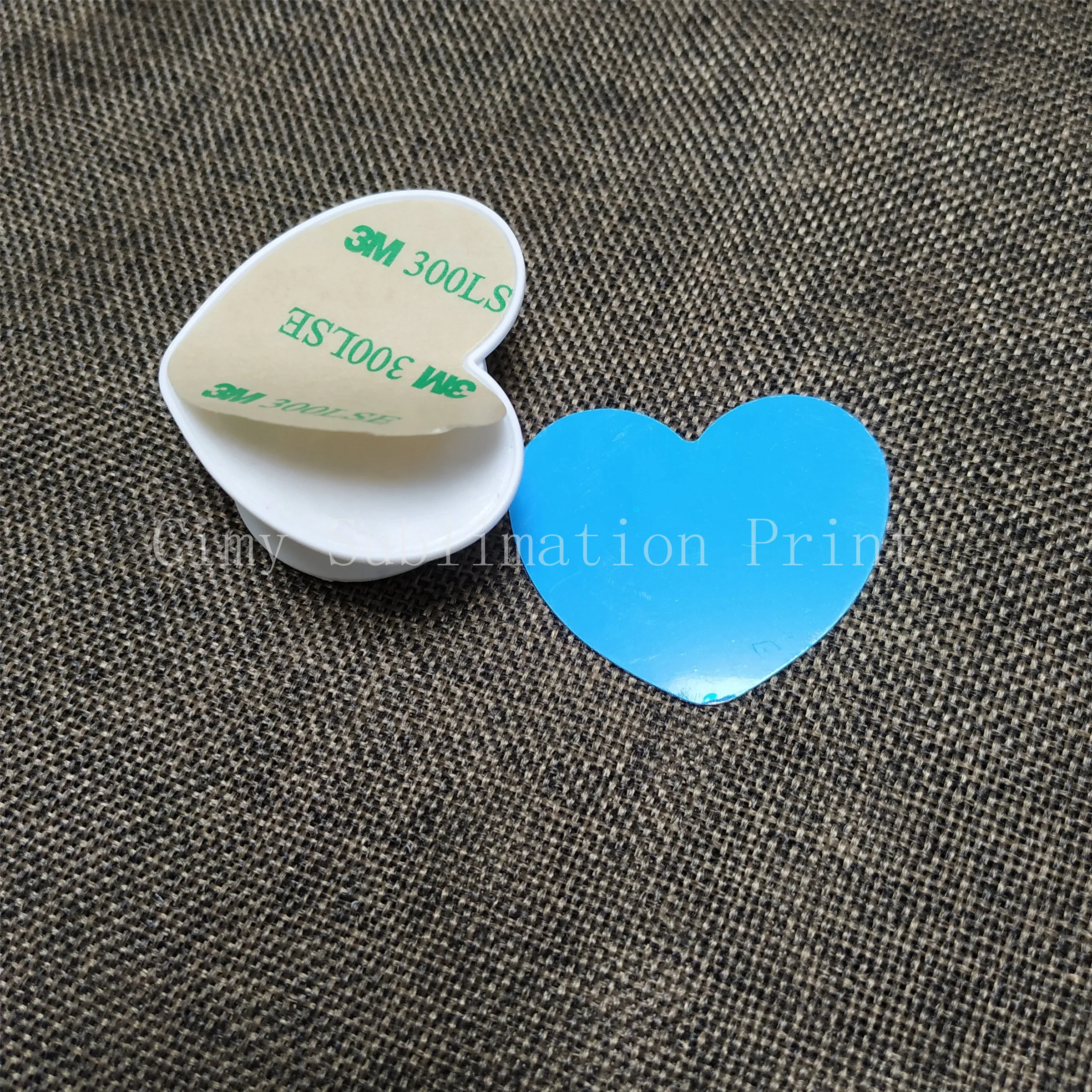 50 шт./лот сублимационный чистый пластиковый держатель для мобильного телефона с