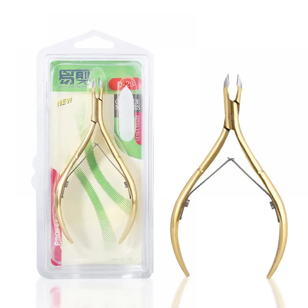 

TXD 2 Color Nail Barbed Dead Skin Pliers Beauty Nail Scissors Horny Pliers Scissors Stainless Steel Nail Tools