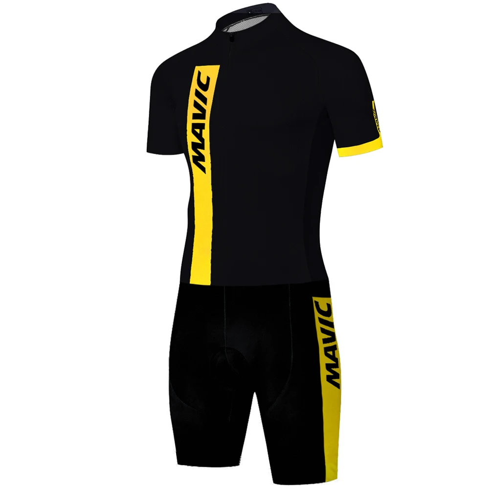 Новый спортивный костюм MAVIC skinsuit для велоспорта мужской из спандекса триатлона