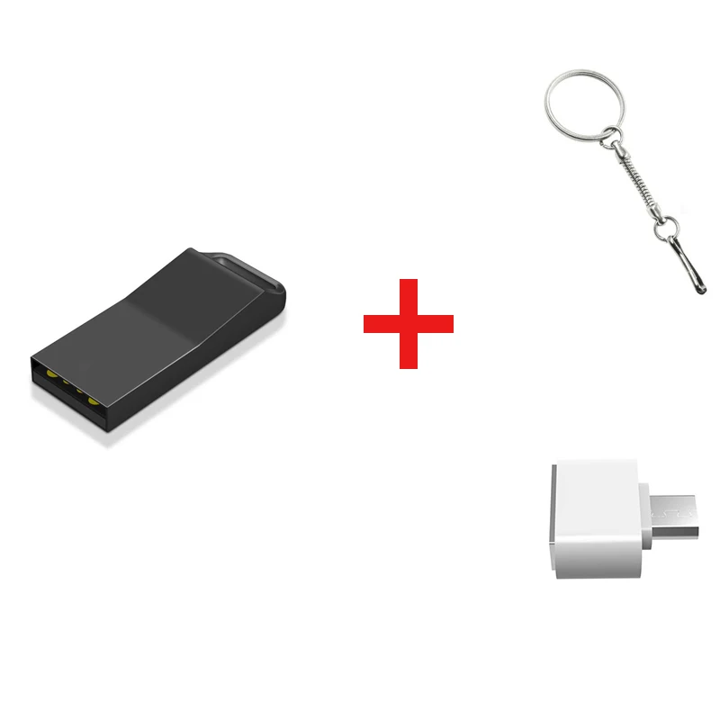 free micro adapter Бесплатный Логотип по заказу мини USB 3,0 памяти Водонепроницаемый USB флэш-накопитель 128 ГБ U диск ключа флэш-накопитель 64 ГБ 32 ГБ оперативной памяти, 16 Гб встроенной памяти, 8 Гб флэш-накопитель - Цвет: free micro adapter
