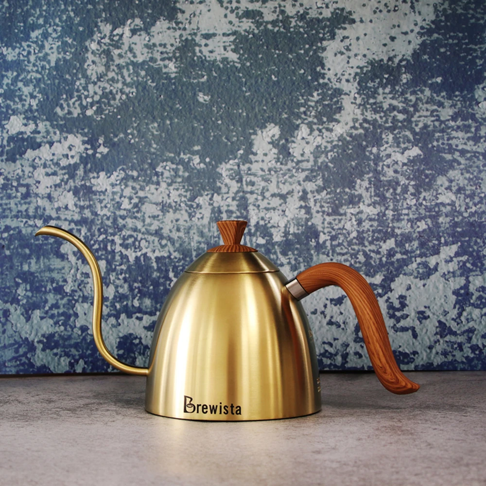 Пивоваренный чайник с гусиной шеей кофейник из нержавеющей стали капельный