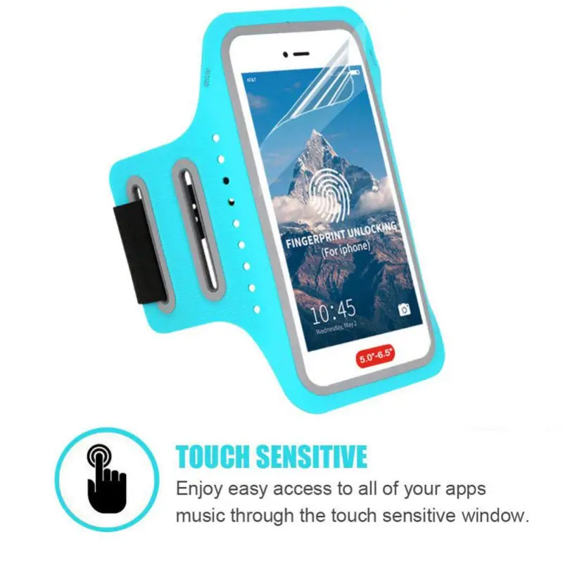 Сумка для бега с функцией распознавания отпечатков пальцев регулируемый