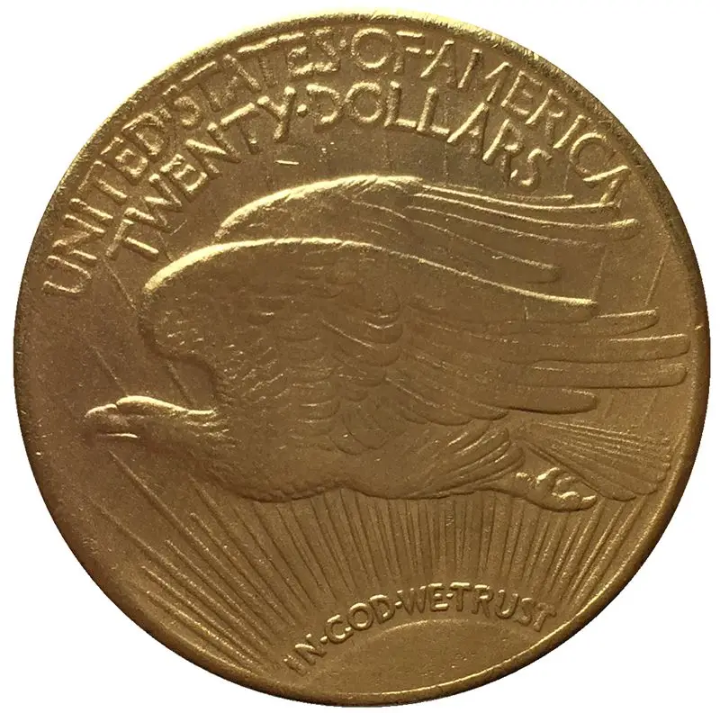 США 1927 S $20 St. Копия монеты с изображением гауденция|Безвалютные монеты| |