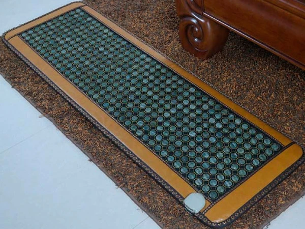 2016 салон красоты Массажная кровать матрац с нефритовыми камнями нефритовый