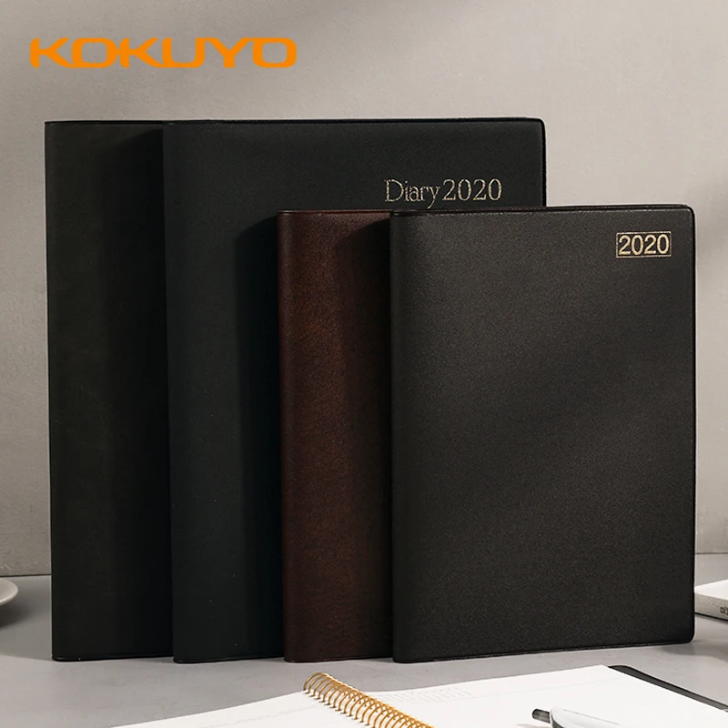 1 шт. японский KOKUYO 2020 дневник бизнес Расписание Книга простая катушка ручная