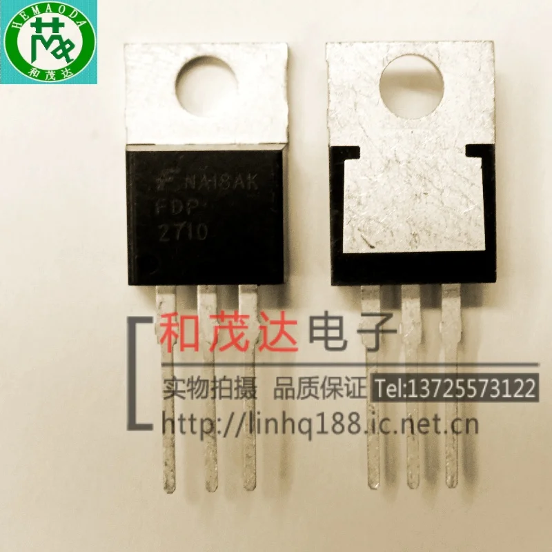 Новый и оригинальный FDP2710 250V 50A TO 220 MOS|Индукторы| |