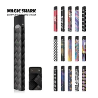 fashion eyes brain moon star sky stereo colorful pvc sticker for juul case full wrap film for juul