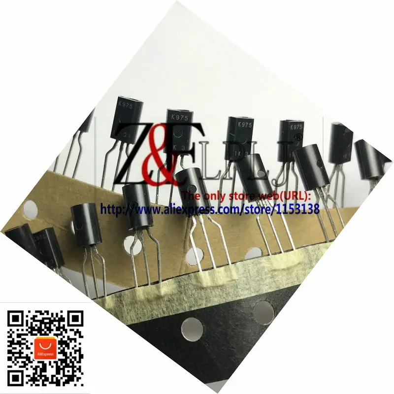 K975 2SK975 2SK975TZ-EQ TO-92L Silicon N Channel MOS FET NEW ORIGINAL 50 шт./лот | Электронные компоненты и