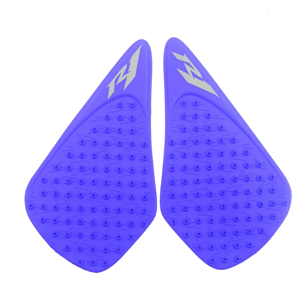 

Motorcycle Tank Pad Protector Sticker Decal Gas Knee Grip Tank Traction Pad Side For YAMAHA YZF-R1 2004-2006