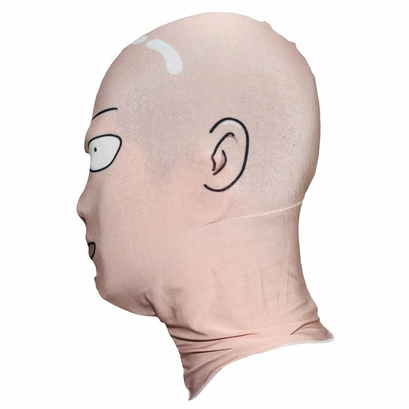 Аниме ONE PUNCH MAN Saitama косплей 3D маска головные уборы смешной юмористический стиль
