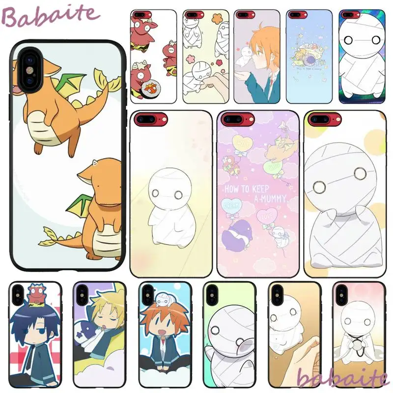 

Babaite how to keep a mummy Phone Case shell cute For iPhone 6 6S Plus case for iPhoneX XS MAX SE XR 12 Pro max