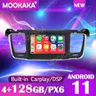 Автомагнитола на Android 11,0, 4 + 128 ГБ, для Peugeot 508 2011-2017, сенсорный экран, Авторадио, DSP, DVD, мультимедийный плеер, GPS-навигация