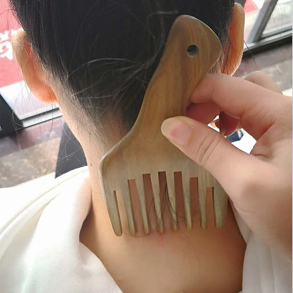 

Comb Wooden Comb Hair Pick Wide Tooth Sandalwood Hair Comb