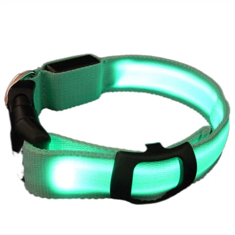 

Dog USB Charging Collar Double-sided Luminous LED Dog with Fiber Optic Dog Belt Luminous Collar Luminous Puppy Outdoor Portable