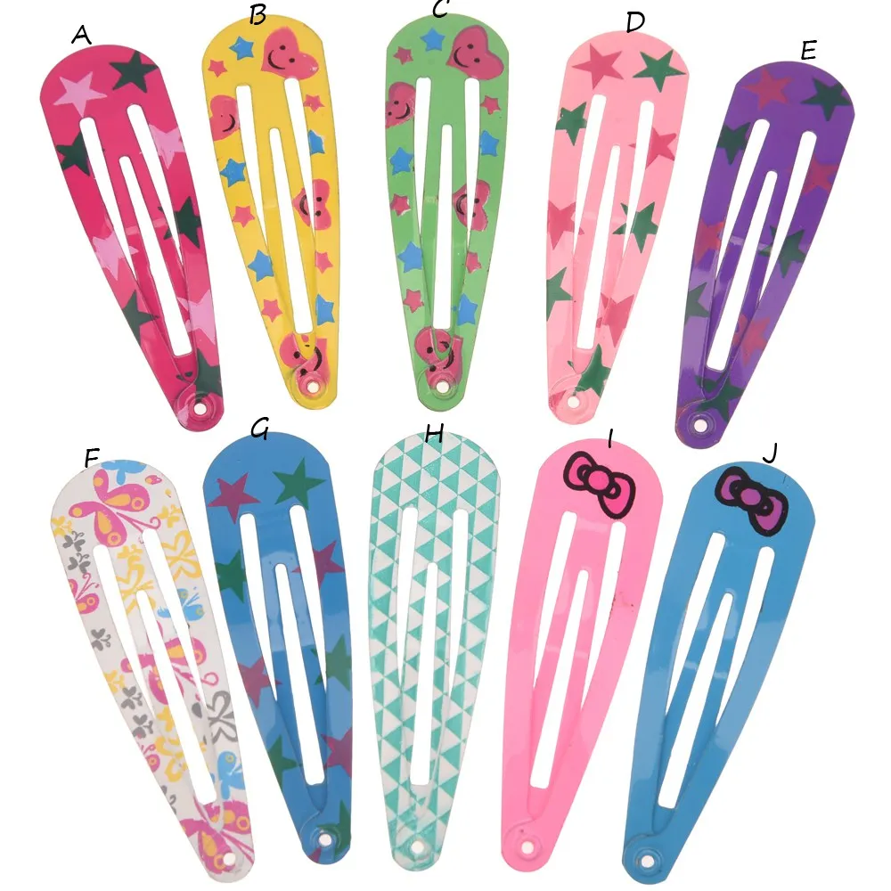 40 шт. заколки для волос с принтом звезд| |