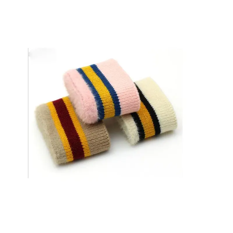 1 шт. трикотажные манжеты однослойные утолщенные ребристые бесшовные (6 5*70 см) для