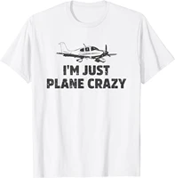 im plane crazy funny airplane pilots t shirt tshirts printing dominant boy t shirt printing cotton