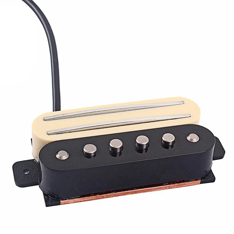 1 Набор медный двойной рельс одна катушка пикап Humbucker для электрической/сигары